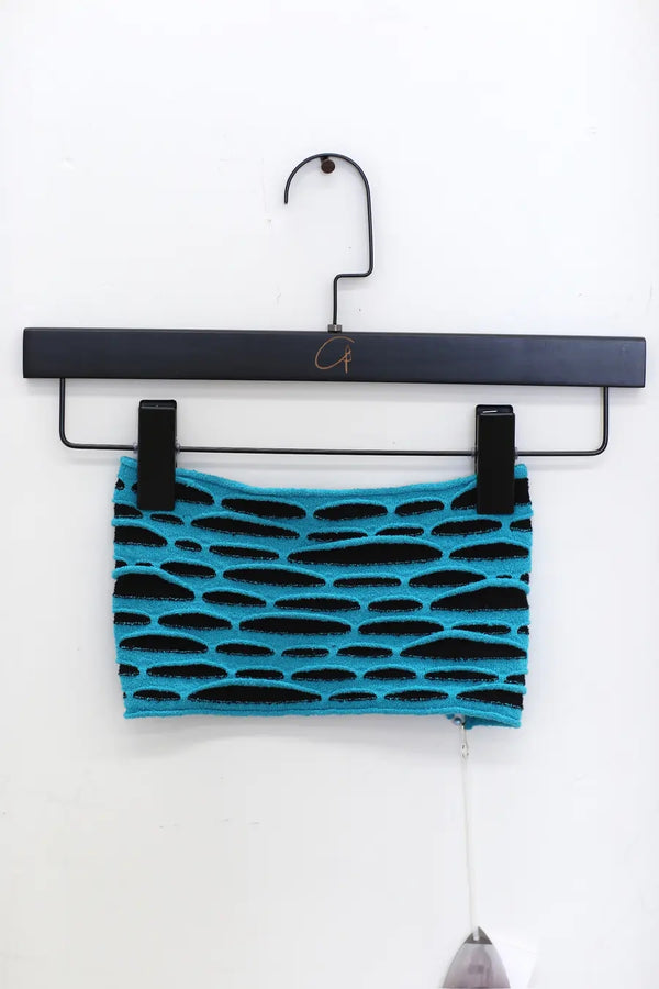RUI animal print bandeau RSS24KN02 blue & black